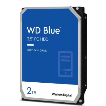 Жесткий диск WESTERN DIGITAL BLUE WD20EZBX, 2ТБ, HDD, SATA III, 3.5"