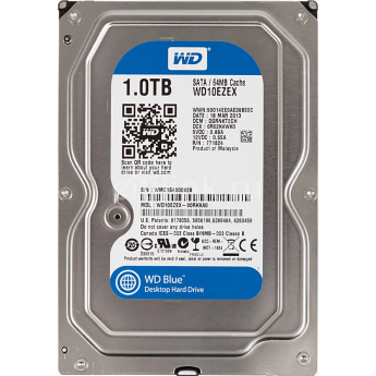 Жесткий диск WESTERN DIGITAL CAVIAR BLUE WD10EZEX, 1ТБ, HDD, SATA III, 3.5" Жесткий диск WESTERN DIGITAL CAVIAR BLUE WD10EZEX, 1ТБ, HDD, SATA III, 3.5"