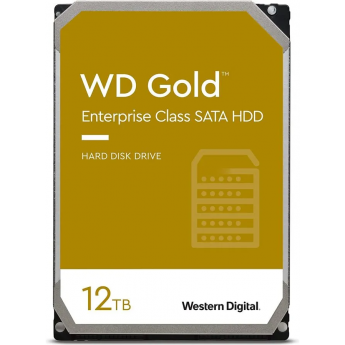 Жесткий диск WESTERN DIGITAL GOLD WD121KRYZ, 12ТБ, HDD, SATA III, 3.5"