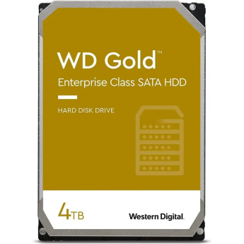 Жесткий диск WESTERN DIGITAL GOLD WD4003FRYZ, 4ТБ, HDD, SATA III, 3.5"