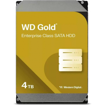 Жесткий диск WESTERN DIGITAL Gold WD4004FRYZ, 4ТБ, HDD, SATA III, 3.5"