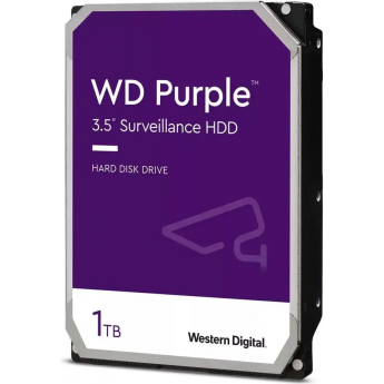 Жесткий диск WESTERN DIGITAL PURPLE WD11PURZ, 1ТБ, HDD, SATA III, 3.5"