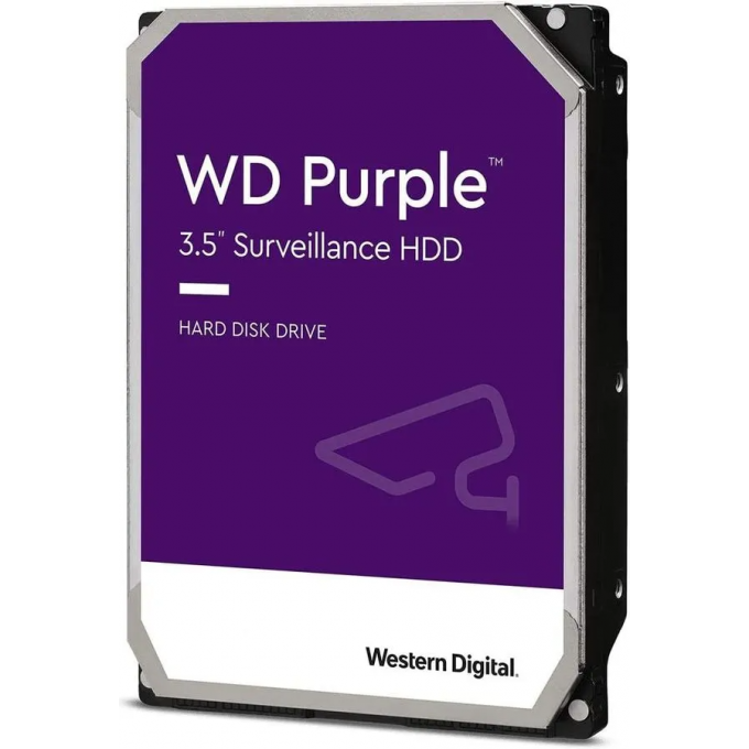 Жесткий диск WESTERN DIGITAL PURPLE , 4ТБ, HDD, SATA III, 3.5" WD42PURZ