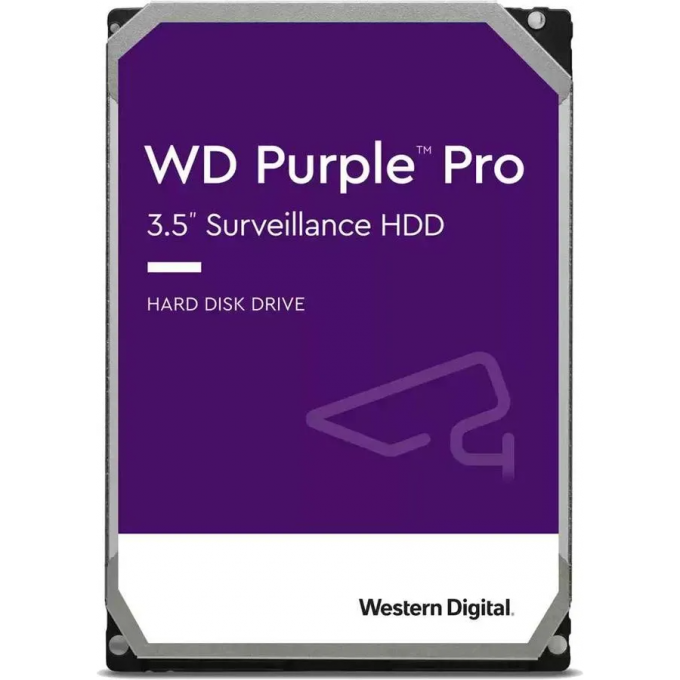 Жесткий диск WESTERN DIGITAL PURPLE PRO , 10ТБ, HDD, SATA III, 3.5" WD101PURP