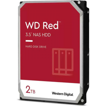 Жесткий диск WESTERN DIGITAL RED WD20EFAX, 2ТБ, HDD, SATA III, 3.5"