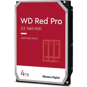 Жесткий диск WESTERN DIGITAL Red Pro WD4005FFBX, 4ТБ, HDD, SATA III, 3.5"