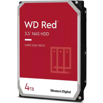 Жесткий диск WESTERN DIGITAL RED WD40EFAX, 4ТБ, HDD, SATA III, 3.5" Жесткий диск WESTERN DIGITAL RED WD40EFAX, 4ТБ, HDD, SATA III, 3.5"