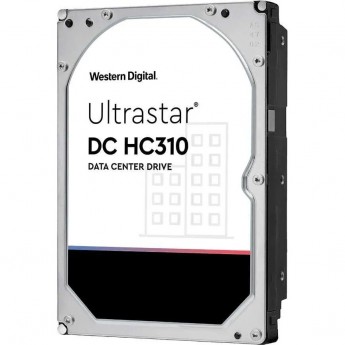 Жесткий диск WESTERN DIGITAL ULTRASTAR DC HC310 HUS726T4TALE6L4, 4ТБ, HDD, SATA III, 3.5"