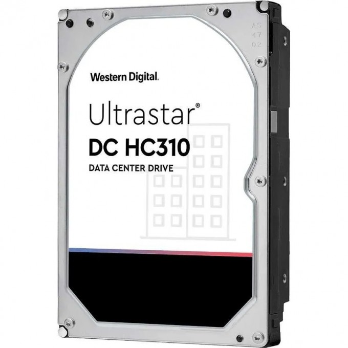 Жесткий диск WESTERN DIGITAL ULTRASTAR DC HC310 HUS726T4TALE6L4, 4ТБ, HDD, SATA III, 3.5" 0B36040