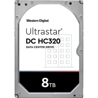 Жесткий диск WESTERN DIGITAL ULTRASTAR DC HC320 HUS728T8TAL5204, 8ТБ, HDD, SAS 3.0, 3.5" Жесткий диск WESTERN DIGITAL ULTRASTAR DC HC320 HUS728T8TAL5204, 8ТБ, HDD, SAS 3.0, 3.5"