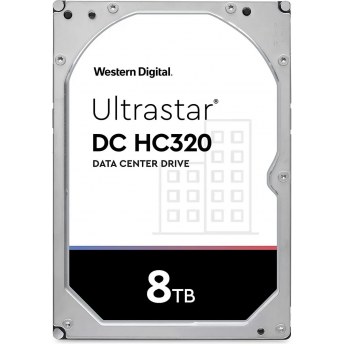 Жесткий диск WESTERN DIGITAL ULTRASTAR DC HC320 HUS728T8TALE6L4, 8ТБ, HDD, SATA III, 3.5" Жесткий диск WESTERN DIGITAL ULTRASTAR DC HC320 HUS728T8TALE6L4, 8ТБ, HDD, SATA III, 3.5"