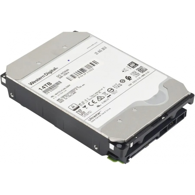 Жесткий диск WESTERN DIGITAL ULTRASTAR DC HC530 WUH721414AL5204, 14ТБ, HDD, SAS 3.0, 3.5" 0F31071