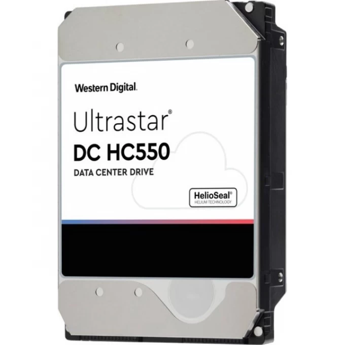 Жесткий диск WESTERN DIGITAL ULTRASTAR DC HC550 WUH721816AL5204.CN, 16ТБ, HDD, SAS 3.0, 3.5" 0F38357 Жесткий диск WESTERN DIGITAL ULTRASTAR DC HC550 WUH721816AL5204.CN, 16ТБ, HDD, SAS 3.0, 3.5" 0F38357