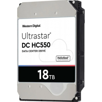 Жесткий диск WESTERN DIGITAL ULTRASTAR DC HC550 WUH721818AL5204, 18ТБ, HDD, SAS 3.0, 3.5" [0f38353]