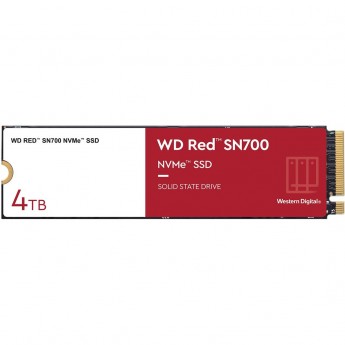 Накопитель SSD WESTERN DIGITAL RED SN700 WDS400T1R0C 4ТБ, M.2 2280, PCIe x4, NVMe