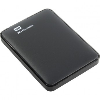 Внешний диск WESTERN DIGITAL ELEMENTS PORTABLE WDBUZG0010BBK-WESN, 1ТБ, черный