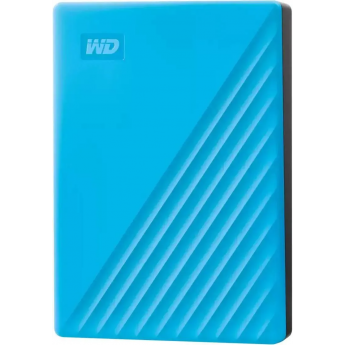 Внешний диск WESTERN DIGITAL MY PASSPORT WDBPKJ0050BBL-WESN, 5ТБ, синий