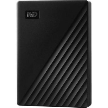 Внешний жесткий диск WESTERN DIGITAL MY PASSPORT WDBPKJ0050BBK-WESN, 5ТБ, черный